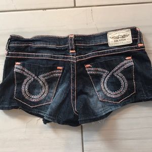 Big Star cut off jean shorts size 31